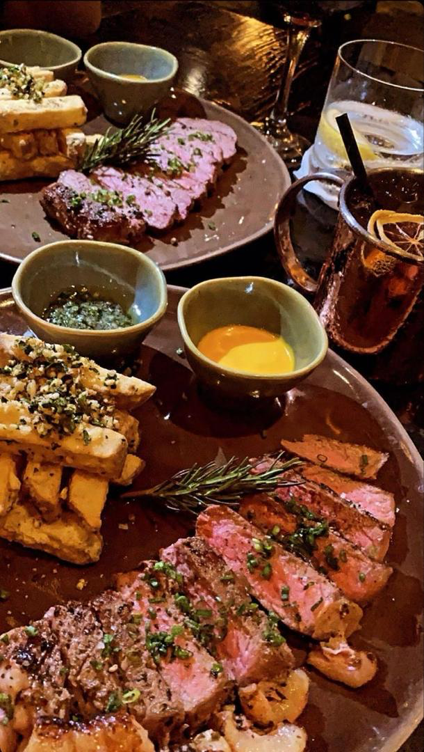 Ambiance — plats grillés et cocktails